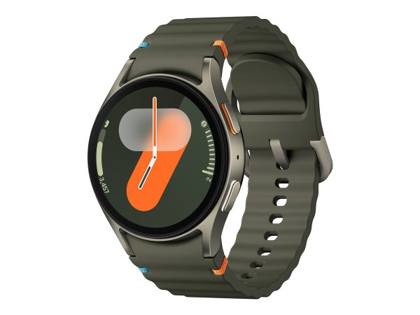 Samsung Galaxy Watch7, 40mm, Grün, Bluetooth, Sportarmband Grün, S/M (130-190 mm Umfang)