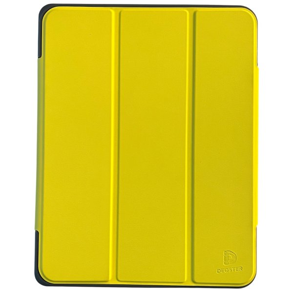 DEQSTER Rugged MAX Case für Apple iPad 10,9" (10. Gen), Transparent/Gelb