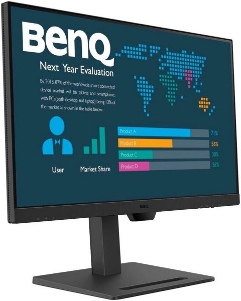 BenQ BL2790QT, 27" LED-Monitor, 2560 x 1440 2K @ 75 Hz, Schwarz