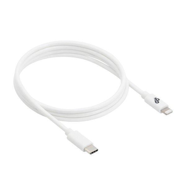 99VOLTS USB-C auf Lightning Kabel, 1m, Weiß