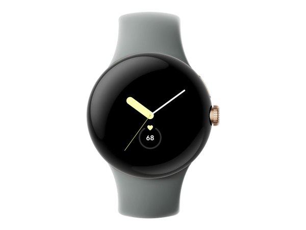 Google Pixel Watch - Champagne Gold - intelligente Uhr mit Band