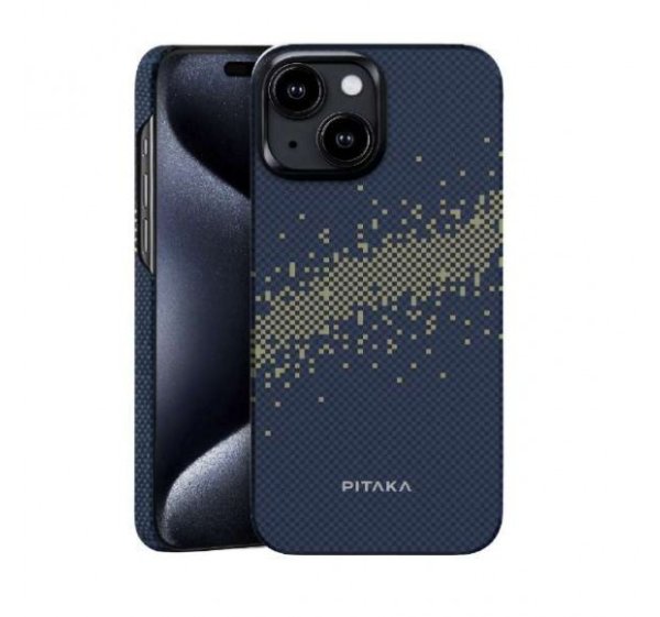 Pitaka MagEZ Case 4 aus Aramidfaser mit MagSafe für iPhone 15