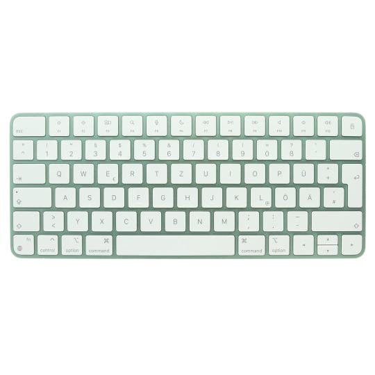 Apple Magic Keyboard mit Touch ID für Mac mit Apple Chip, Deutsch, Grün