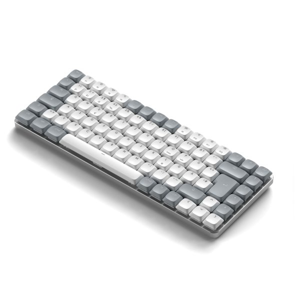 Satechi SM1 Slim Mechanical Backlit, Wireless Tastatur, Bluetooth, Deutsch, Hell