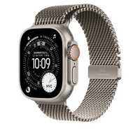 Apple Titan Milanaise Armband Natur