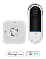 Omajin by Netatmo Kabellose Videotürklingel - Akku - Nachtsicht - inkl. Gong - weiß