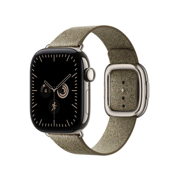 Apple Armband mit moderner Schließe für Apple Watch 42mm (Series 10/11/12), Salbei, Small (135-150 m