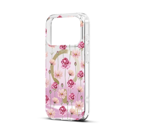 Ideal of Sweden Mirror Case Magsafe iPhone 17 Pro/18 Pro Rose Blush Floral