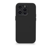 Decoded Leder Case für Apple 14 Pro Max Schwarz