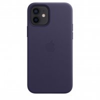 Apple Leder Case für iPhone 12 / 12 Pro Deep Violet