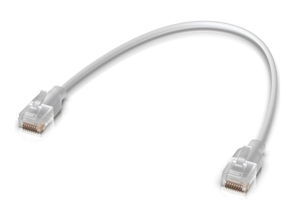 Ubiquiti UniFi Etherlighting Patchkabel (RJ-45), 0,15m, Weiß