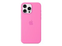 Apple iPhone 16 Pro Max Silikon Case mit MagSafe Pfingstrose