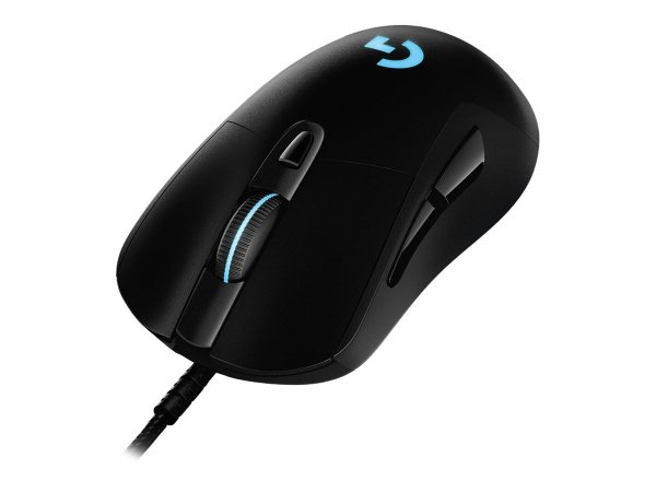 Logitech G403 Hero kabelgebundene Gamingmaus, Schwarz