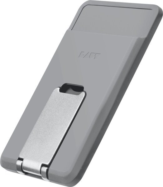 LAUT Flexi Prop MagSafe Stand Wallet für Apple iPhone 12/13/14/15 (alle Modelle), Grau