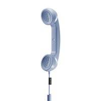 Native Union Pop Phone mit USB-C Spiralkabel Azur