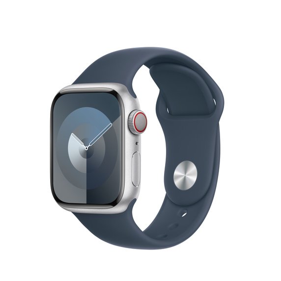 Apple Sportarmband für Apple Watch 41 mm, Sturmblau, S/M (130-180 mm Umfang)