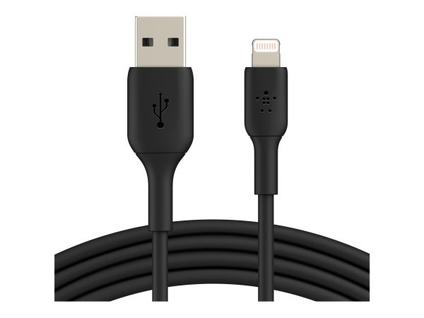 Belkin USB-A auf Lightning Kabel, 1m, Schwarz