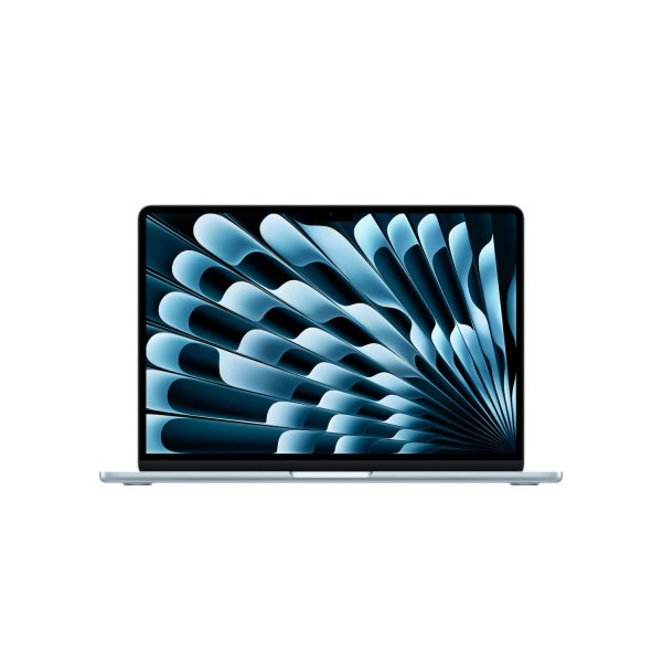 Apple MacBook Air 13", Himmelblau, M5 Chip mit 10-Core CPU, 8-Core GPU und 16-Core Neural Engine, 16