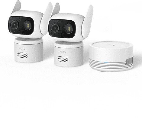 eufy Überwachungskamera C31 kabelgebunden, 2-Kamera-Set, Weiß