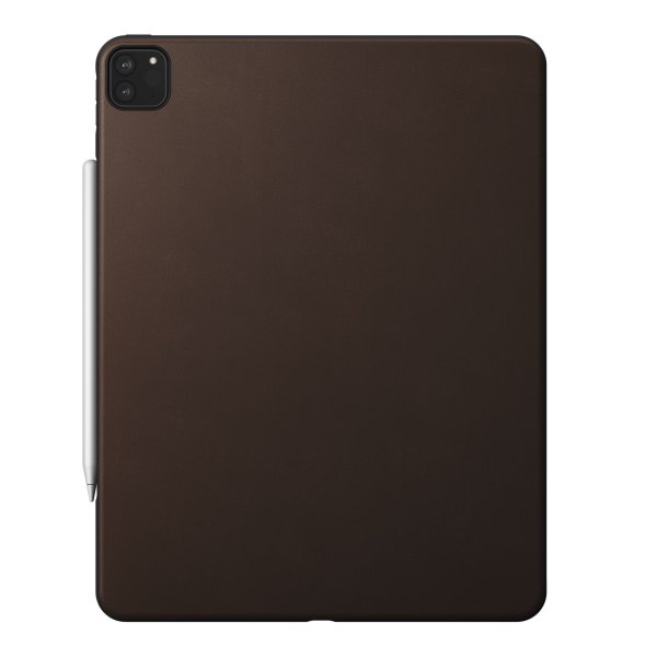 Nomad Modern Leder Case für Apple iPad Pro 12.9" (5./6. Gen), Braun