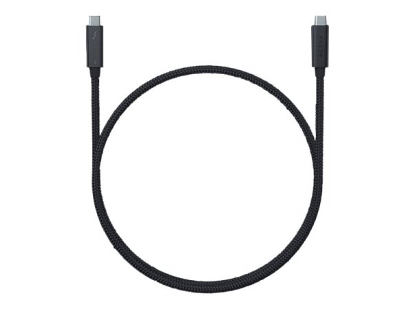 Thunderbolt Cable (0.8 Meter) - Black