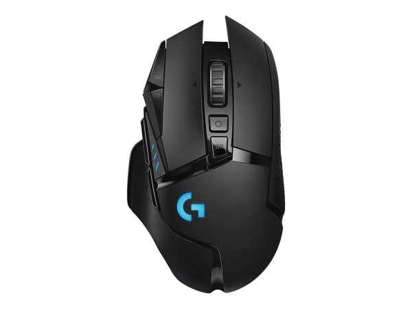 Logitech G502 kabellose Gamingmaus, Schwarz