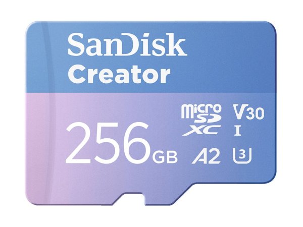 SanDisk Creator MicroSD Speicherkarte, 256GB