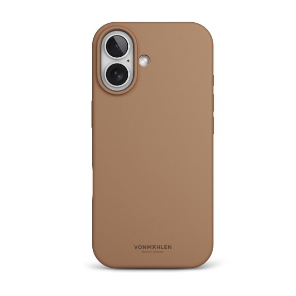 Vonmählen Soft Silikon Case für Apple iPhone 17, Dark Cream