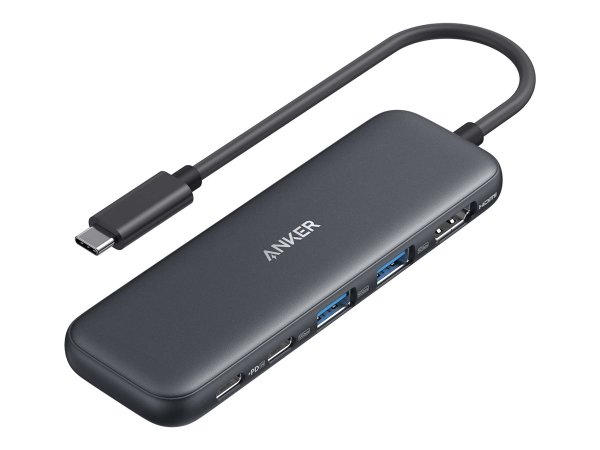Anker 332 USB-C Hub (5-in-1 Adapter), Grau