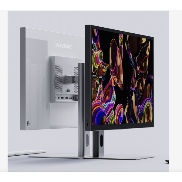 Alogic ASPEKT, 32" UHD Monitor, Matt, Silber