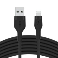 Belkin Flex USB-A auf Lightning Kabel Schwarz