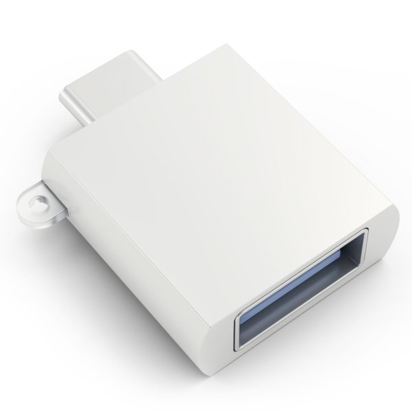 Satechi USB-C auf USB-A Adapter, Silber