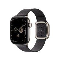 Apple Armband mit moderner Schließe Navyblau