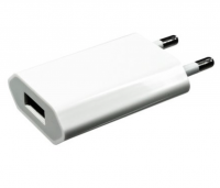 DINIC Ladeadapter mit USB Anschluss Weiß