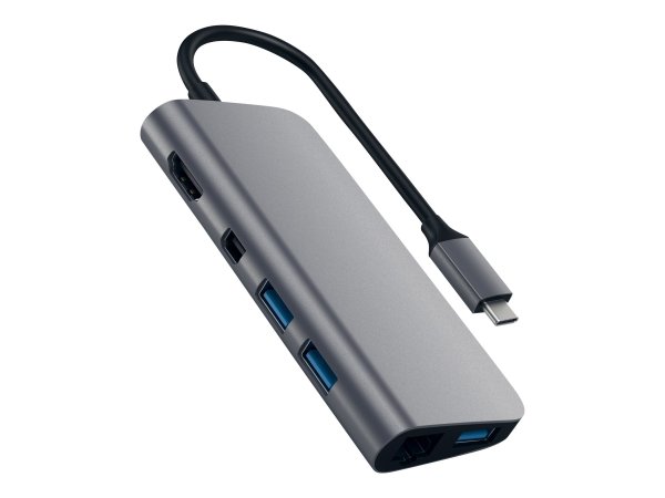 Satechi Aluminum Type-C Multimedia Adapter - Dockingstation