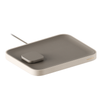 Twelve South Valet Large Qi2-Ladepad Taupe Base/Ecru Frame