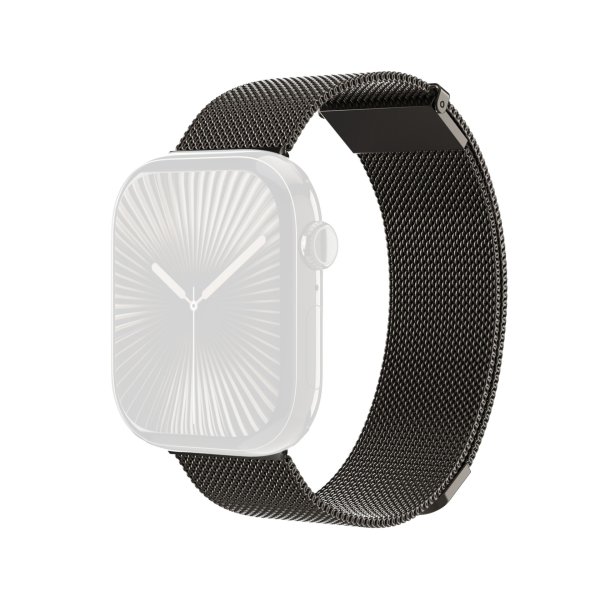 Vonmählen Milanese Loop 2 für Apple Watch 42 (Series 1/2/3)/44/45/46/49mm, Granitgrau
