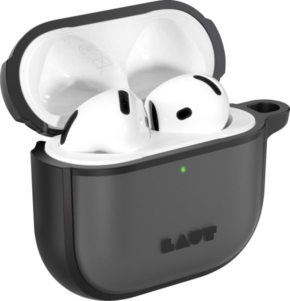 LAUT Huex Protect Case für Apple AirPods Pro (4. Gen), Schwarz