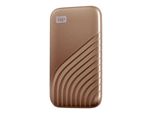 WD My Passport, externe SSD, 500 GB, Gold