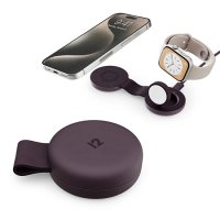 Twelve South Butterfly SE Qi2 Wireless Charger Midnight Plum