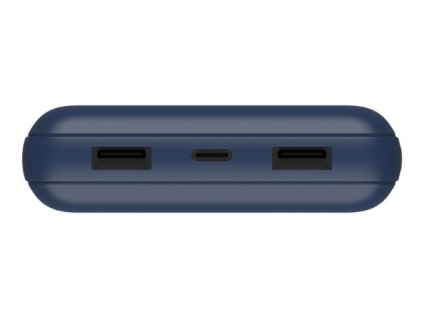 Belkin BOOST CHARGE™ Powerbank 20.000mAh, 15W, USB-A und USB-C Anschluss, blau