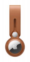 Apple Airtag Loop Anhänger Sattelbraun