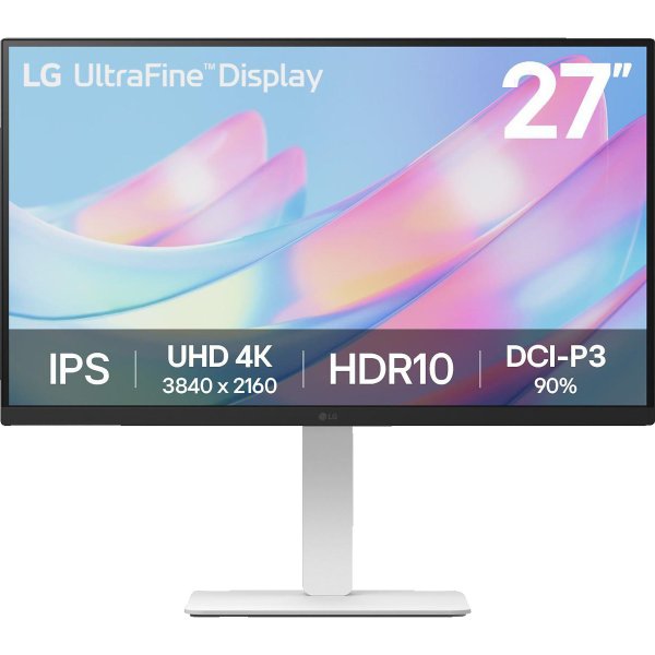 LG UltraFine 27US550-W, 27" LED-Monitor, 3840x2160, Weiß
