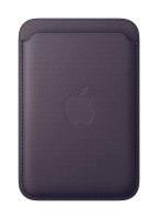 Apple iPhone Feingewebe Wallet mit MagSafe Mitternachtsviolett