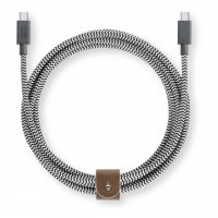 Native Union Belt USB-C auf USB-C Kabel Zebra