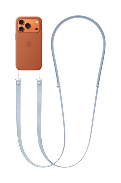 Apple Crossbody Band, Hellblau