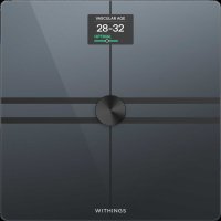 Withings Body Comp Personenwaage mit vollständiger Körperanalyse Schwarz