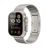 Vonmählen Link Bracelet Pro Titanium für Apple Watch Silber