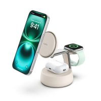 Belkin Wireless Charger mit QI2 Sand