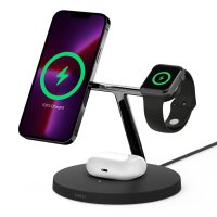 Belkin Wireless QI Charger mit MagSafe (3-in-1) Schwarz